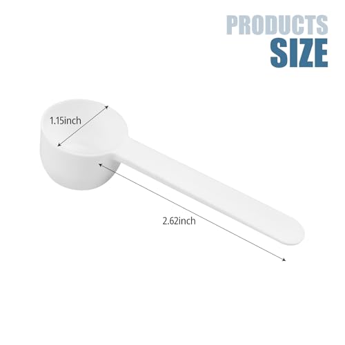 5 mL Plastic Teaspoon with Long Handle for Accurate Measuring