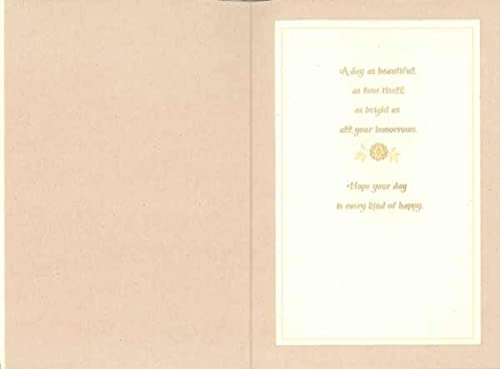 Hallmark Wedding Card (Mr. & Mrs.) - Elegant Floral Design