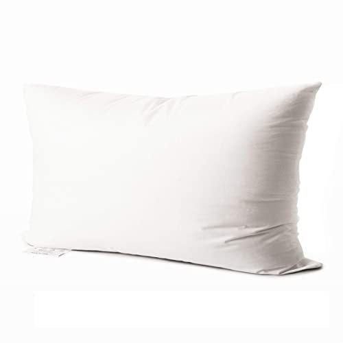 EDOW 12x20 Throw Pillow Insert, Soft Down Alternative Square Form