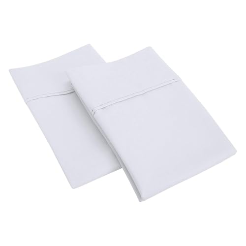 Mattress-Homes Queen Pillowcases Set of 4, Breathable Cotton Bed Covers