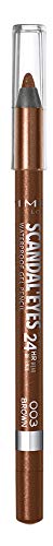 Rimmel Scandaleyes Waterproof Gel Pencil Eyeliner, Brown 0.04oz
