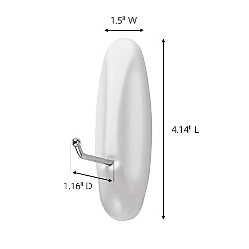 Command Large Wire Hook for Damage-Free Indoor Organization