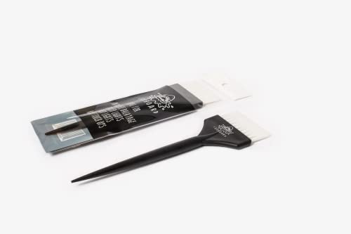 Cooboard Soft Bristle Hair Coloring Brush with Pointed Handle for Dye and Bleach
