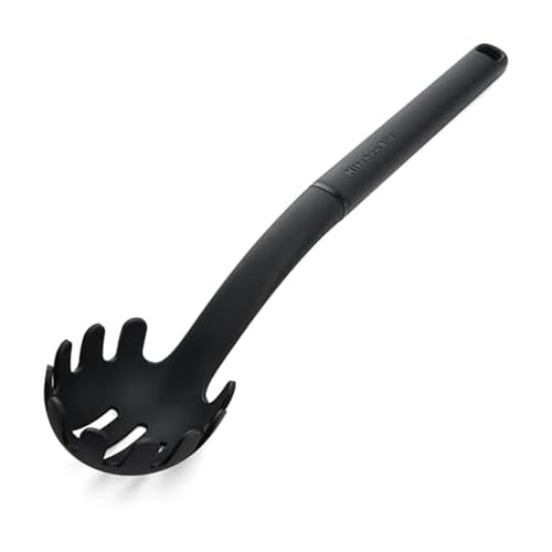 KitchenAid Black Pasta Fork - Oversized, Heat Resistant, Ergonomic