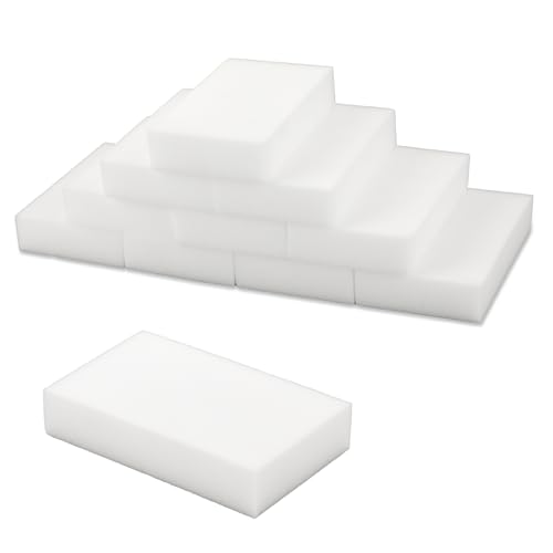 Psyqtsuary Extra Thick Melamine Sponges - 10 Pack for Multi-Purpose Cleaning