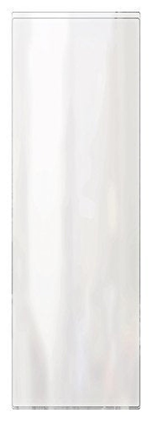 Risch Double-Sided All Clear Vinyl Menu Cover | Two-Sided 2 View Plastic Menu Holder | Slip in Top-Loading Cover | Wipeable, Reusable | 5.5” x 17” | Pack of 24