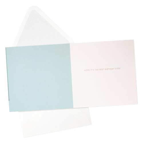 Hallmark Signature Light Blue Birthday Card - Best Birthday Ever