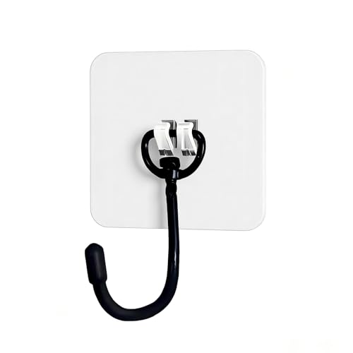 DTmasao Heavy-Duty Wall Hooks - 2 Pack, 44 lbs Capacity, Waterproof