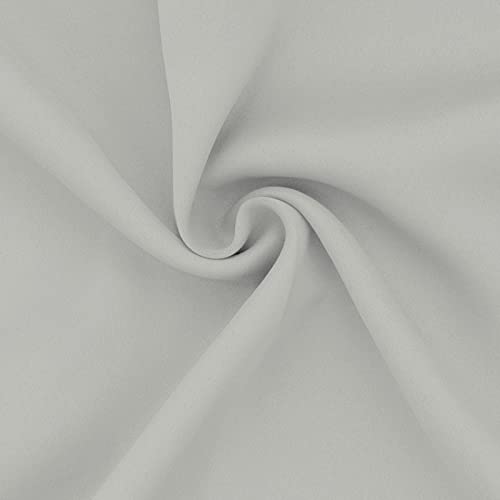 Easy-Going Thermal Grommet Curtains - 2 Panels 52x63 in, Greyish White
