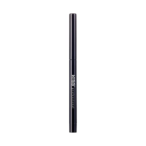Kiss New York Pro Intense Waterproof Gel Eyeliner Pencil with Sharpener