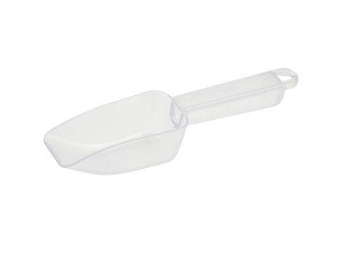 5 oz White Plastic Scoop - Durable Multi-Purpose Kitchen Tool