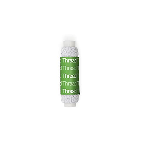 Dritz 30 Yards White Elastic Sewing Thread for Gathers & Smocking
