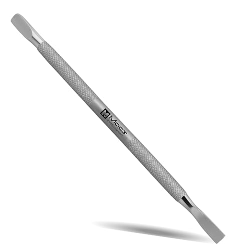 Macs Professional Stainless Steel Cuticle Pusher - Dual End Nail Tool
