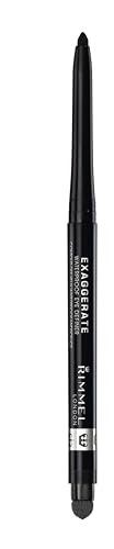 Rimmel London Exaggerate Waterproof Eye Definer Eyeliner - Blackest Black