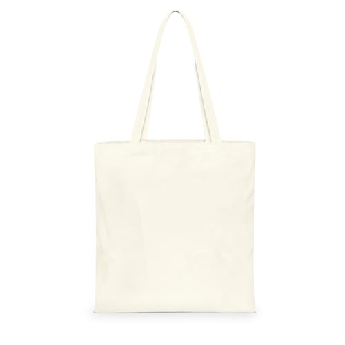 VYXARNA Custom Canvas Tote Bag Personalized Shopping Bag with Photo Logo