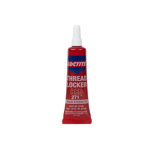 Loctite Threadlocker Red 271 - 12 Pack, Permanent Sealant for Fasteners