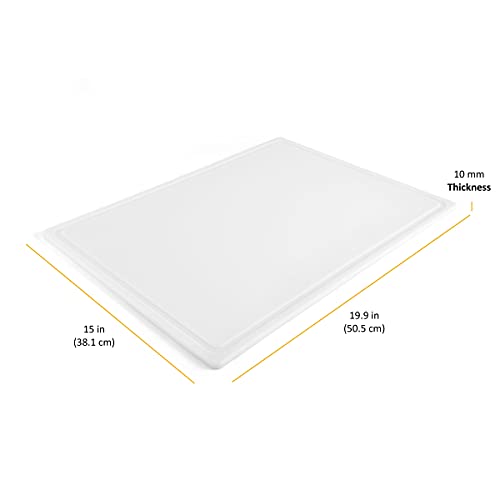Farberware Extra Large 15 x 20 Inch Plastic Cutting Board
