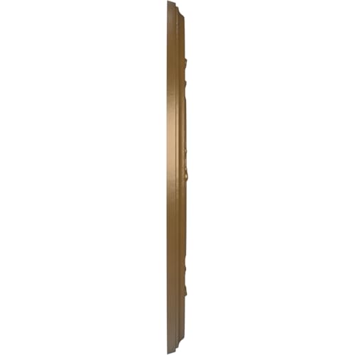 Ekena Millwork Baltimore 10-in. PVC Ceiling Medallion, Metallic Champagne Bronze