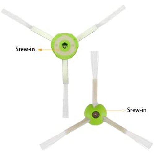 Replacement Parts Accessories for iRobot Roomba i7 i6 i8 i3 i4 i1 e5 e6 I E Series Vacuum Cleaner Includes 1 Pack Roller Brush, Front Caster Wheel, 3 Pack Filter, Side Brush