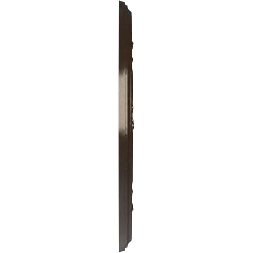 Ekena Millwork Baltimore 10-Inch PVC Ceiling Medallion, Metallic Rustic Mist