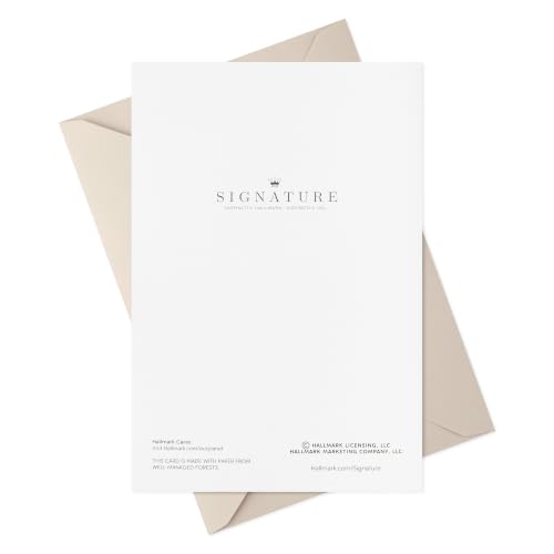Hallmark Sympathy Card - Forever Remembered (White) - Thoughtful Condolence Note