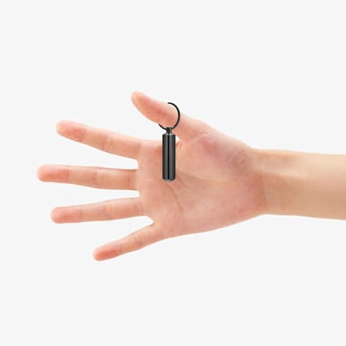 Cremation Jewelry Keychain for Ashes Women Men Memorial Keepsake Cylinder Vial