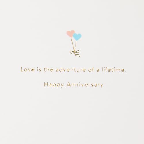 Hallmark Disney Pixar Up Anniversary Card for Couples