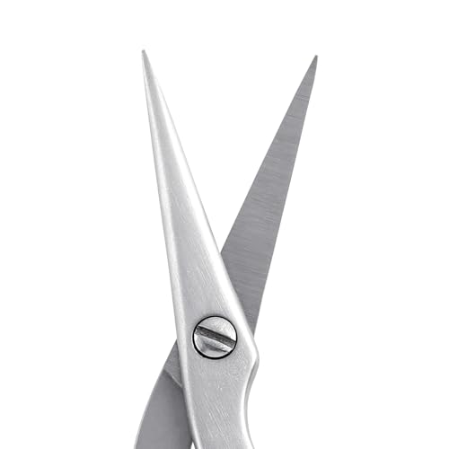 YAMHOHO Stainless Steel Eyebrow Shaping Scissors and Grooming Brush