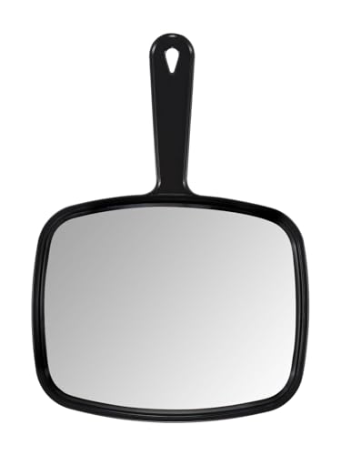 PROTECLE Hand Mirror 10.3" L x 7.4" W - Lightweight Barber Mirror