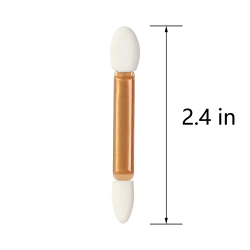 IS'MINE Disposable Eyeshadow Applicators 30pcs Double Sided Makeup Brushes