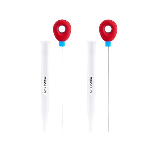 Farberware Cake Tester Set of 2 with Protective Cover - Red