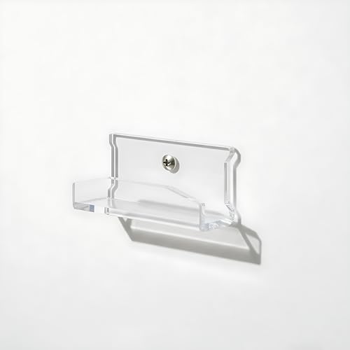 Clear Acrylic CD Wall Mount Display – Minimalist Floating Holder