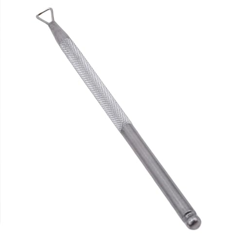 Stainless Steel Triangle Cuticle Pusher and Gel Nail Polish Remover Tool