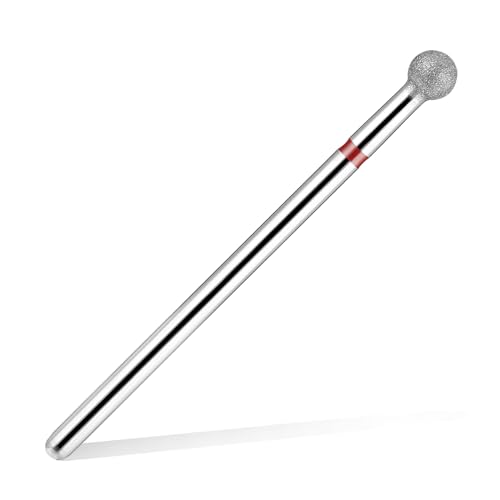 Dimeho Diamond Ball Nail Drill Bit for Cuticle Cleaning and Manicure