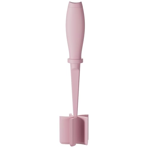 Efficient Meat Chopper Tool with 5 Curved Blades - Pink