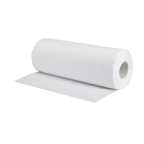 NatureZway Bamboo Perforated Towels - Eco-Friendly Rayon, 25 Sheets