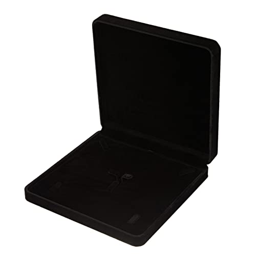 LETURE Large Velvet Jewelry Set Gift Box - Black Jewelry Organizer