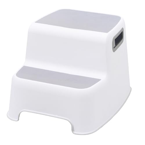Ubbi Wide 2 Step Stool for Kids & Toddler Potty Training, Non-Slip, One Size