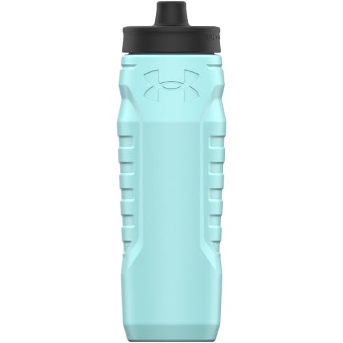Under Armour Breeze Blue 32 oz Squeeze Water Bottle with Quick-Shot Lid