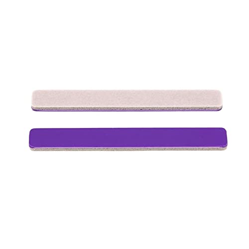 Soft Touch Baby Sand Turtle Nail File Block, Purple 220 Grit, 5 Inch