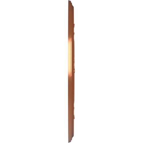 Ekena Millwork 13" PVC Ceiling Medallion - Bright Copper Finish