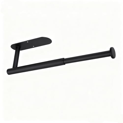 Adjustable Stainless Steel Toilet Paper Holder - Wall Mounted