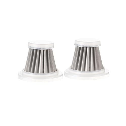 2-Pack Washable Steel Replacement Filters for Handheld Car Vacuum Cleaners