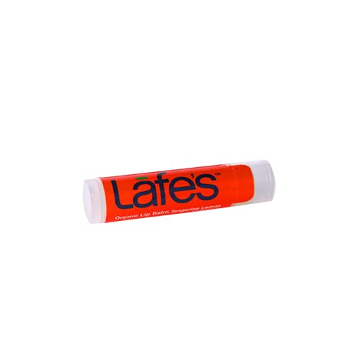 Lafe's Organic Tangerine Lemon Lip Balm - Natural Beeswax & Oils 0.15 oz