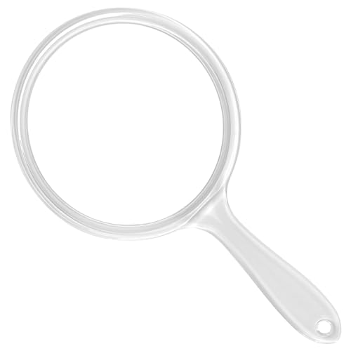 Kootinn Double-Sided Handheld Mirror - 4 Inch 1X/2X Magnifying Travel Mirror