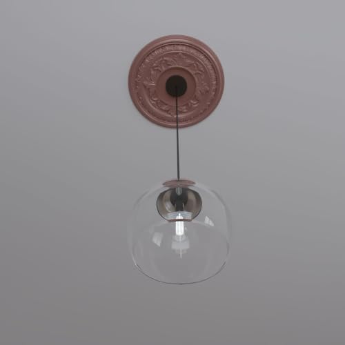 Ekena Millwork 16" Baltimore Ceiling Medallion - Pearl Metallic Pink
