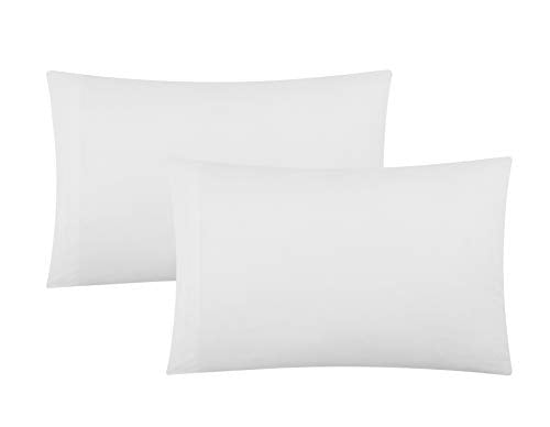 EVOLIVE Ultra-Soft Microfiber Pillowcases Set of 2 - 20"x30" White