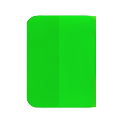 CNGZSY 4 Inch Green Square PPF Squeegee Tool - Anti-Scratch Rubber Scraper for Vinyl Wrap and Window Tint
