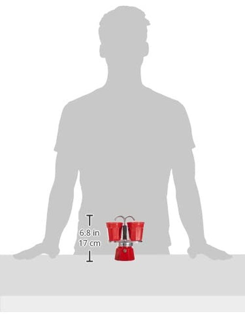 0007303, Bialetti SET MINI EXPRESS, 8006363030489, 2 cups,Red