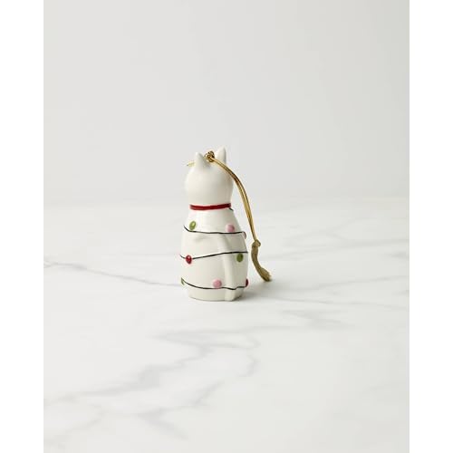 kate spade New York Be Jolly Cat Ornament, Christmas